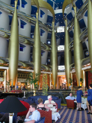 Burj atrium