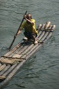 Bamboo Raft on Li River