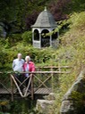 Mike and Peggy in Chatsworth Gardens