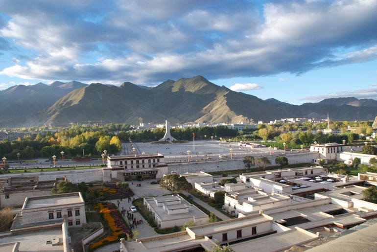 View from Potala Palace